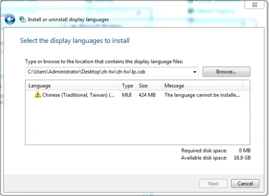 Lange pack can't be installed on this computer.webp