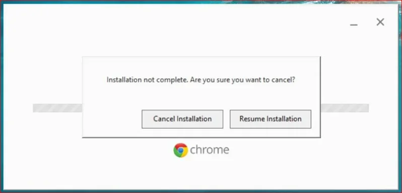 Google Chrome view after all night running.webp