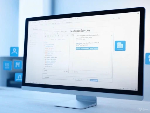 Computer screen displaying a document editing interface with text in a language other than English.