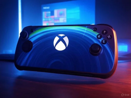 A gaming controller with an Xbox logo displays on a smartphone, with a blurred computer screen in the background. A gaming controller with an Xbox logo displays on a smartphone, with a blurred computer screen in the background.