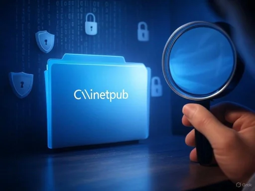 A hand holds a magnifying glass over a digital folder labeled 'Clinestpub' on a screen with security icons in the background.