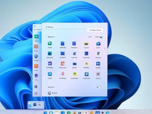 A computer screen displays a Windows desktop with a folder open, showing various app icons and shortcuts. A computer screen displays a Windows desktop with a folder open, showing various app icons and shortcuts.