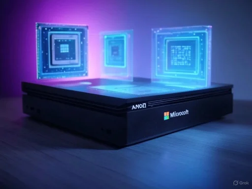 A black device with holographic digital interfaces projecting from it, labeled 'Mlicvooft' and 'LEON,' with a glowing futuristic aesthetic. A black device with holographic digital interfaces projecting from it, labeled 'Mlicvooft' and 'LEON,' with a glowing futuristic aesthetic.
