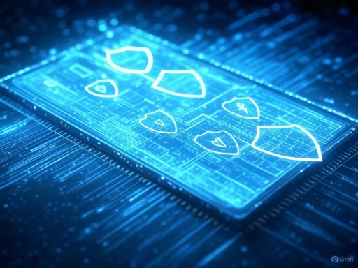 A digital illustration of a smartphone with shield icons, depicting cybersecurity and digital protection. A digital illustration of a smartphone with shield icons, depicting cybersecurity and digital protection.