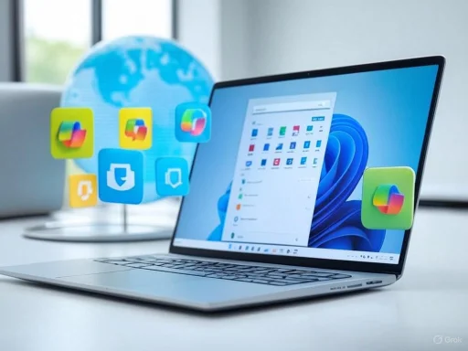 A laptop displaying various app icons and a globe in the background, suggesting global connectivity and digital tools. A laptop displaying various app icons and a globe in the background, suggesting global connectivity and digital tools.