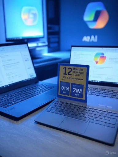 Blue-lit tech booth with multiple laptops displaying the A2AI logo.