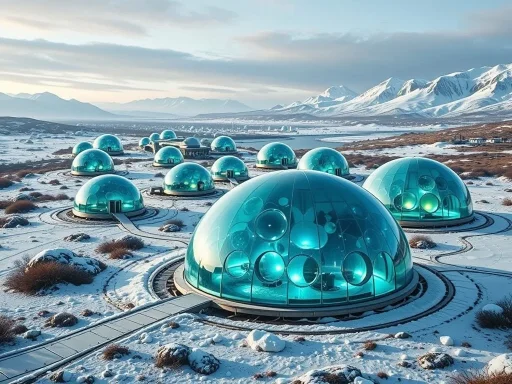 Futuristic Arctic Town.webp