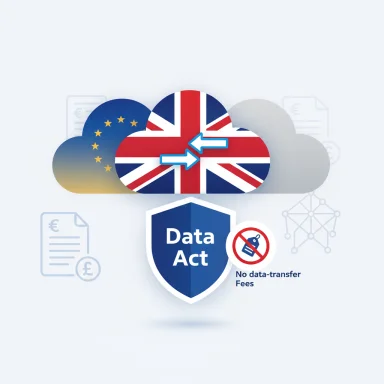 UK-EU cloud under the Data Act with no data-transfer fees.