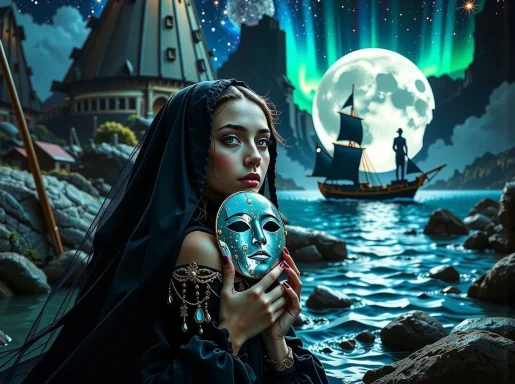 Lady Holding A Mask.webp