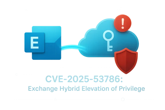 Alert for CVE-2025-53786: Exchange Hybrid Elevation of Privilege vulnerability. Alert for CVE-2025-53786: Exchange Hybrid Elevation of Privilege vulnerability.