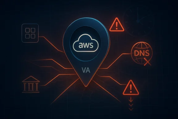 windowsforum-aws-us-east-1-outage-dns-failures-hit-apps-banks-and-services.webp