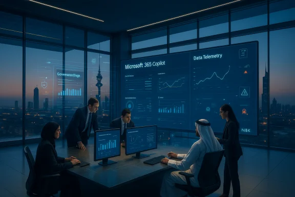 Team of professionals analyzes blue digital dashboards in a high-tech office. Team of professionals analyzes blue digital dashboards in a high-tech office.
