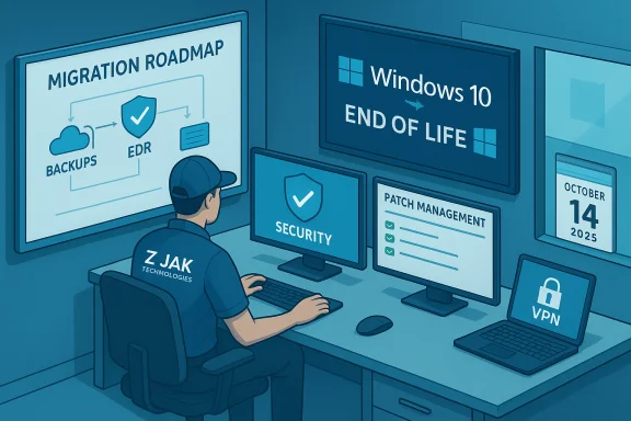 IT professional monitors migration roadmap and security as Windows 10 reaches end of life. IT professional monitors migration roadmap and security as Windows 10 reaches end of life.