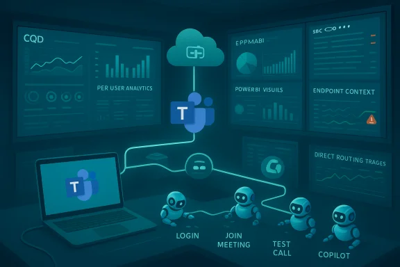 Futuristic data hub with Microsoft Teams connected to cloud analytics and AI copilots. Futuristic data hub with Microsoft Teams connected to cloud analytics and AI copilots.