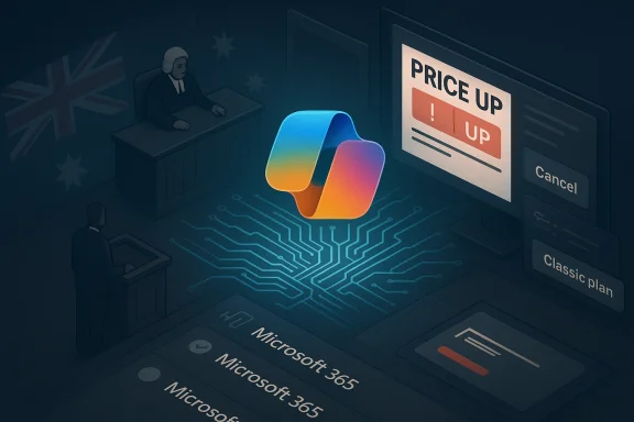 A multicolored logo glows above circuitry as a 'PRICE UP' alert appears on a monitor in a courtroom scene. A multicolored logo glows above circuitry as a 'PRICE UP' alert appears on a monitor in a courtroom scene.
