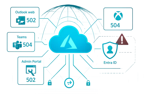 A blue cloud computing diagram with connected app icons and security symbols. A blue cloud computing diagram with connected app icons and security symbols.