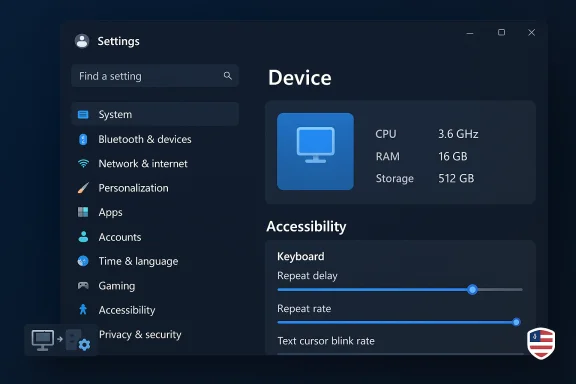 Windows 11 KB5070311: Settings Migration and Device Card