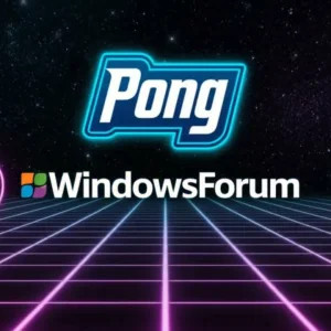 Retro Pong