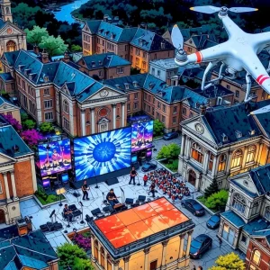 Drone Over The Festival.webp