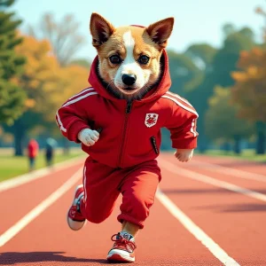 Dog On The Track.webp