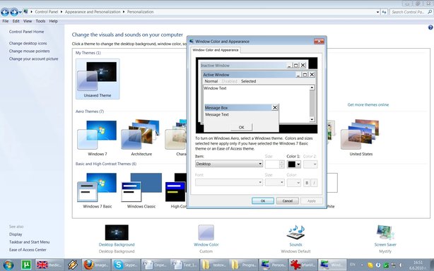 Windows 7 - Switching to default Windows 7 theme | Windows Forum