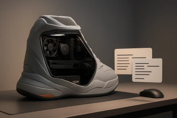 Futuristic sci‑fi helmet with exposed components beside floating UI control panels.