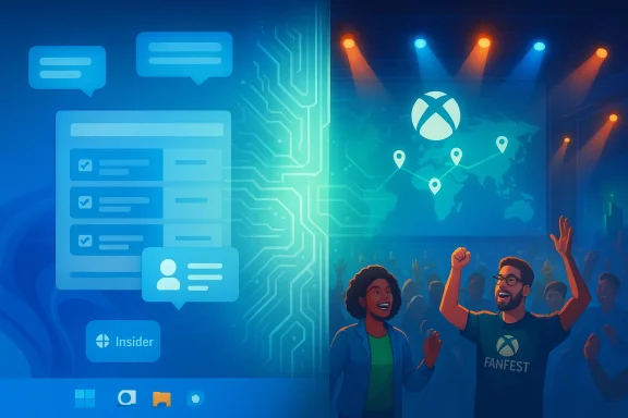 Futuristic gaming crowd cheers as a world map and chat UI glow across a neon circuit backdrop.