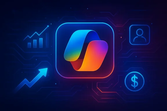 Neon digital finance graphic with a colorful “A” logo, upward chart, and dollar icon on a circuit background.