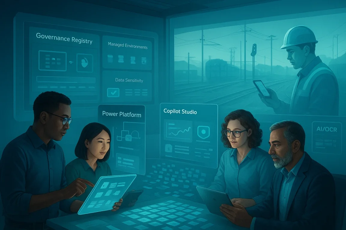 Network Rail Scales Low-Code with Power Platform & Copilot Studio