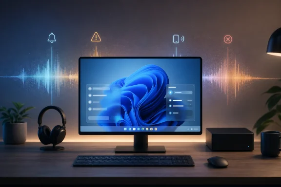 Illustration for: Could Windows 11 Get a Sound Refresh? Ash’s Designer Hint Explained