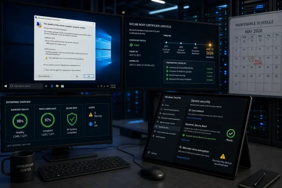 windowsforum-kb5087544-for-windows-10-may-2026-rdp-fix-secure-boot-reporting-bitlocker-notes.webp