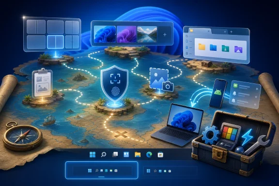 Futuristic digital control interface maps devices and apps across a glowing world network.