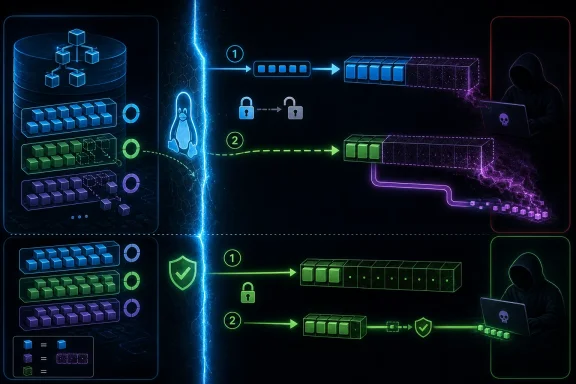 Cybersecurity diagram showing encrypted data flow and hacker-protection steps across networks and servers.