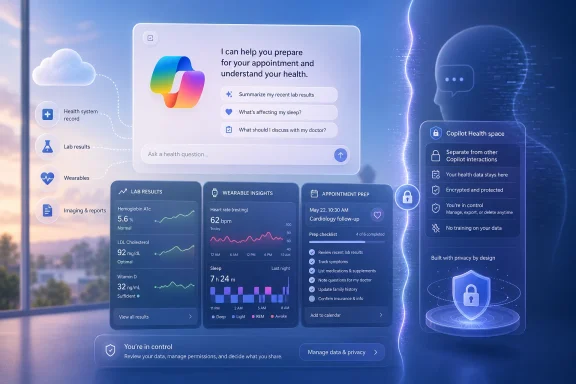 Thread 'Microsoft Copilot Health Preview: Guided Health Data, Privacy, and Windows Implications'