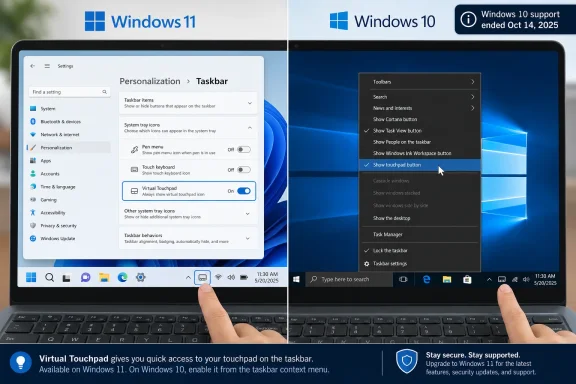 windowsforum-enable-virtual-touchpad-in-windows-11-vs-windows-10-support-ends-oct-14-2025.webp