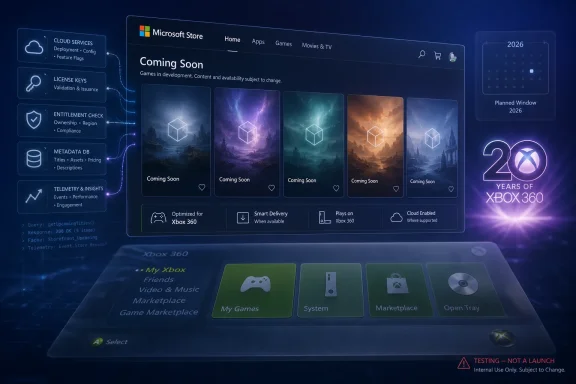 windowsforum-xbox-coming-soon-returns-delisted-xbox-360-listings-signal-testing-not-launch.webp