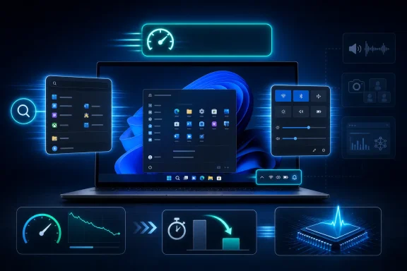 Neon blue UI dashboard shows multi-window app interface and system controls on a laptop screen. Neon blue UI dashboard shows multi-window app interface and system controls on a laptop screen.