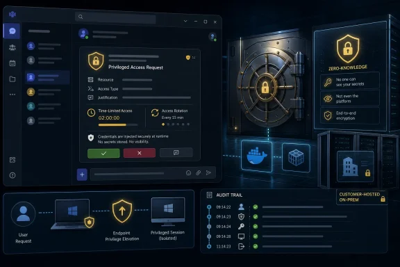 windowsforum-keeper-teams-app-brings-zero-knowledge-pam-approvals-into-microsoft-teams.webp
