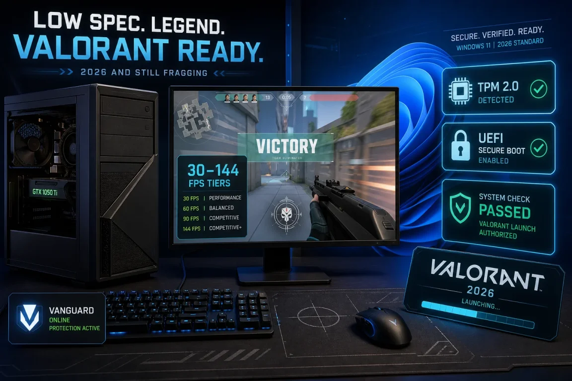 Valorant 2026 PC Requirements: TPM 2.0 & Secure Boot Explained