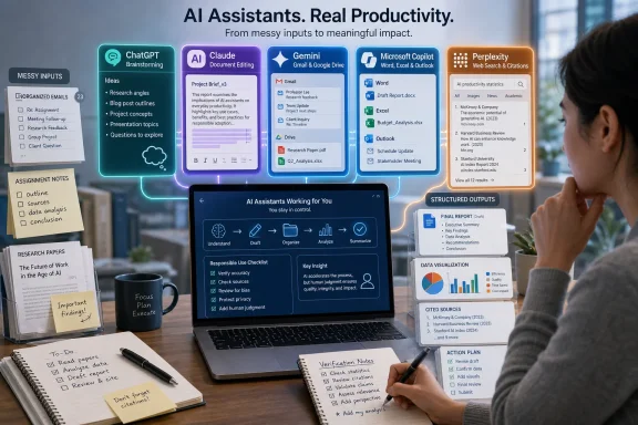 AI assistants transform scattered research and notes into organized, verified reports and visualizations. AI assistants transform scattered research and notes into organized, verified reports and visualizations.