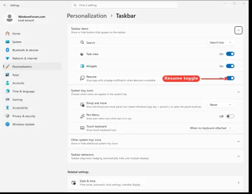 windowsforum-settings-personalization-taskbar-acb2021a.webp