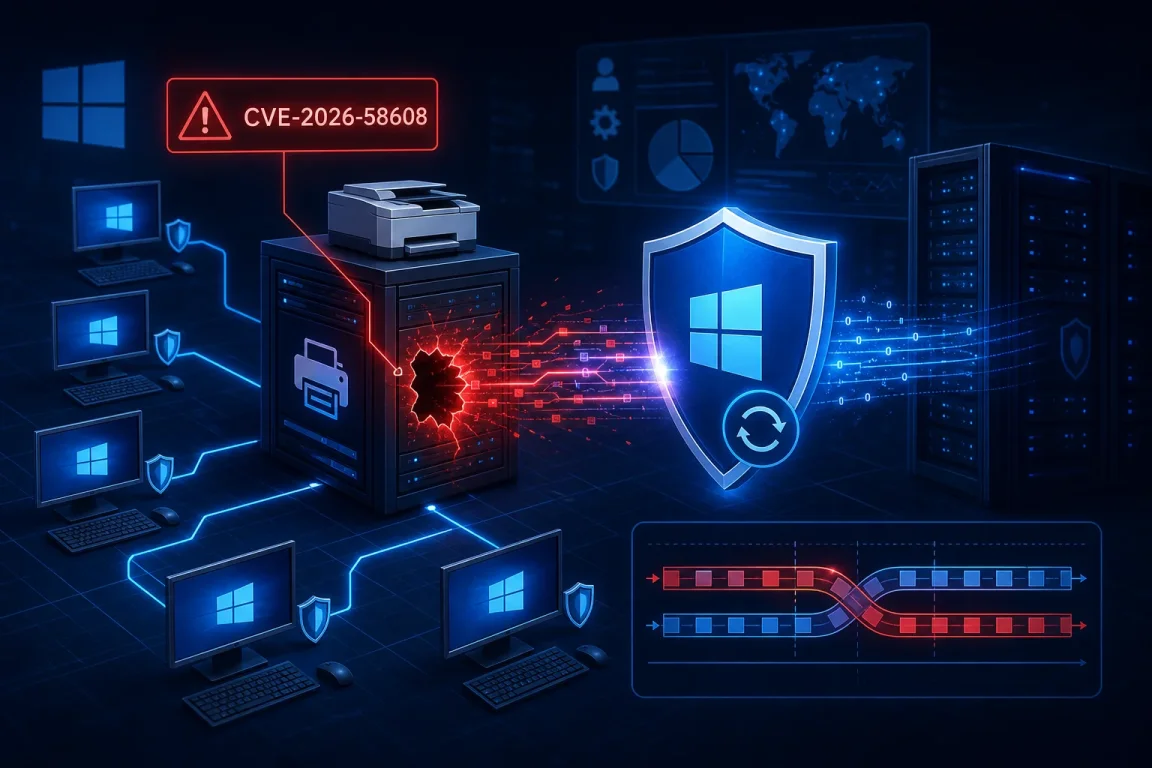 CVE-2026-58608: July Updates Fix Windows Print Spooler RCE