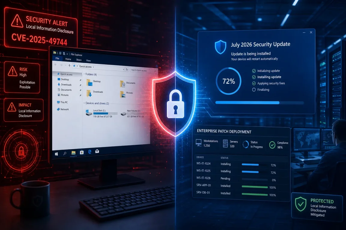 CVE-2026-33842: July Updates Fix Windows File Explorer Data Leak