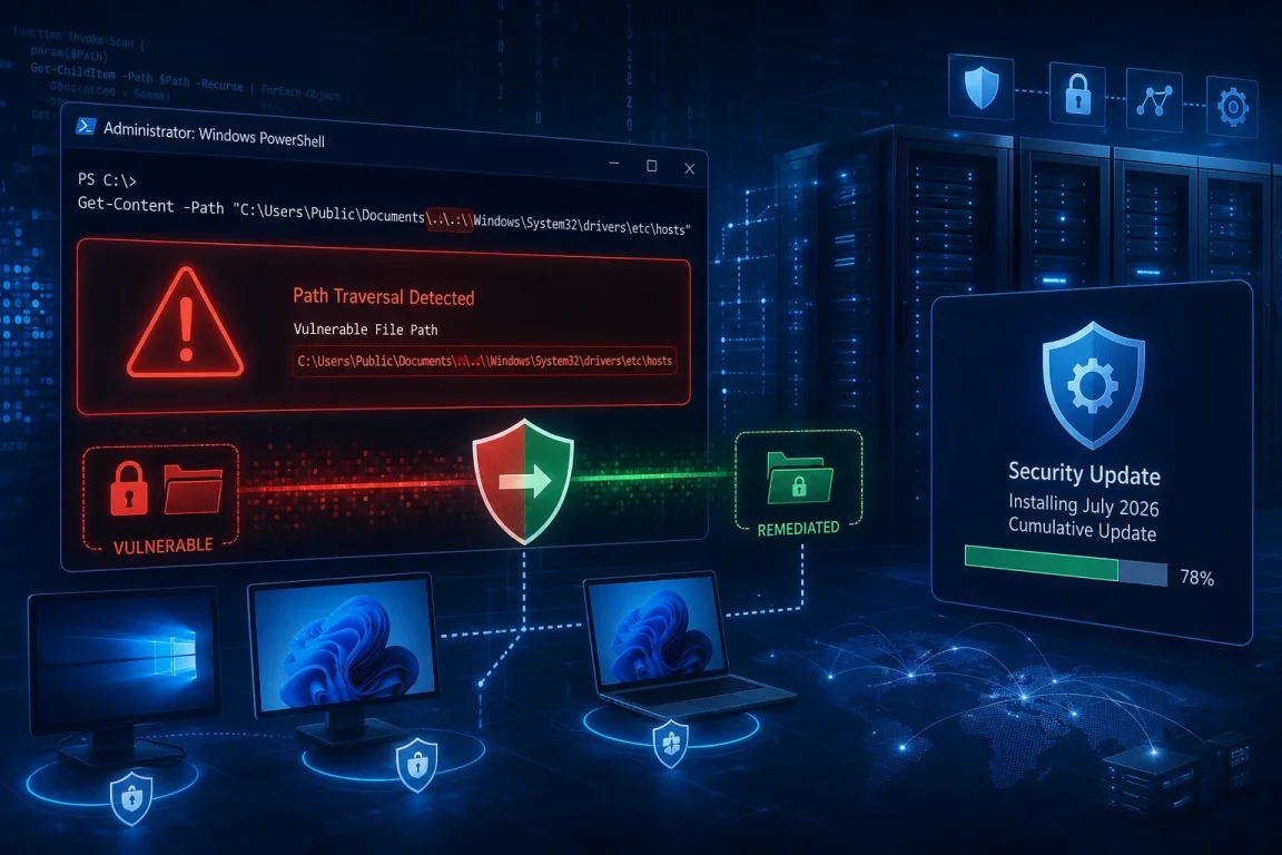 CVE-2026-40400: Patch Windows PowerShell RCE via July 14 Updates