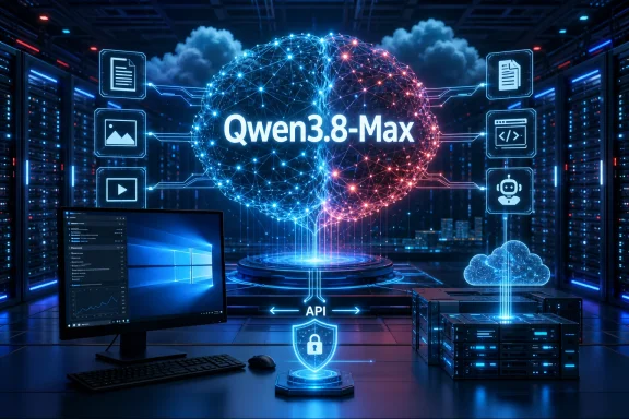 windowsforum-alibaba-qwen3-8-max-preview-2-4t-model-is-hosted-not-local.webp