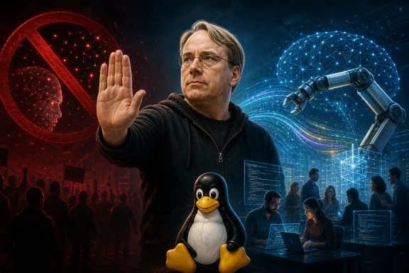 Tech-themed scene with Bill Gates raising his hand, a robot assistant, and AI networks in red and blue. Tech-themed scene with Bill Gates raising his hand, a robot assistant, and AI networks in red and blue.