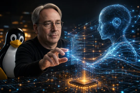 Man in glasses gestures beside a digital network brain, symbolizing AI and data technology. Man in glasses gestures beside a digital network brain, symbolizing AI and data technology.