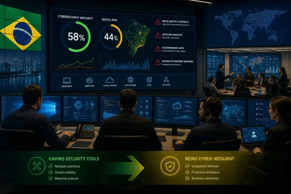 windowsforum-brazil-cybersecurity-maturity-hits-58-but-incident-readiness-lags.webp