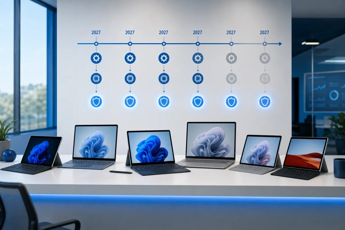 Six Surface PCs Lose Firmware Updates in 2027, Not Windows