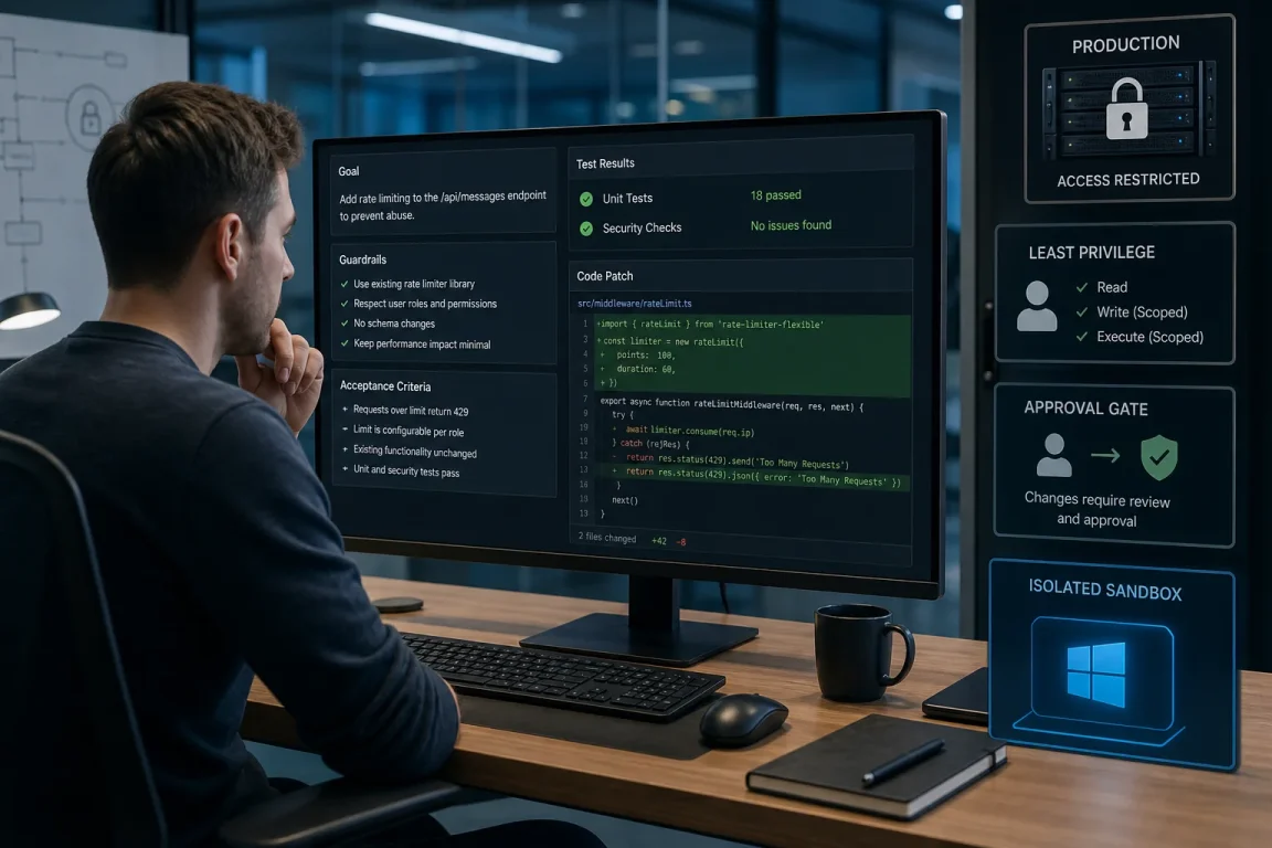 Simple Window Code Claude Code Prompting: Delegate Goals, Keep Deployment Gates